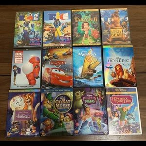 Disney DVD’s + Animation